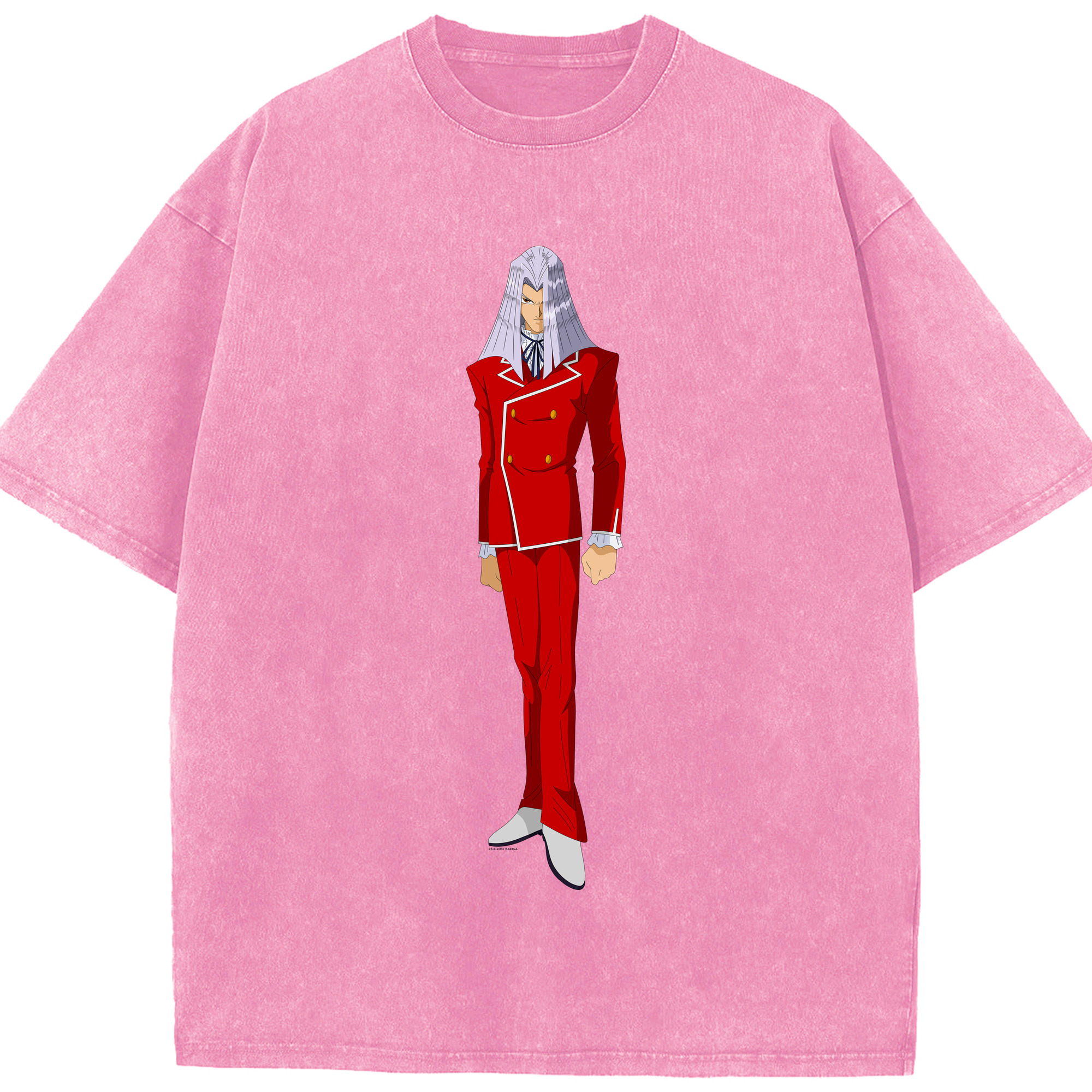 （画像用） 遊☆戯☆王 Yu-Gi-Oh! 綿100% ヴィンテージ風 半袖Tシャツ（フロントプリント）